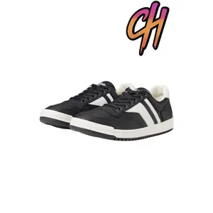 Pro-Keds Skyhawk Lo Leather Black White Shoes Sneaker