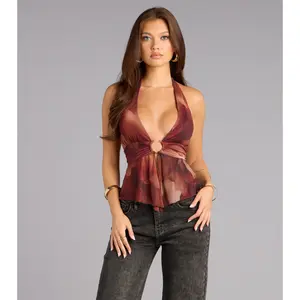 Painted Temptation Halter Top