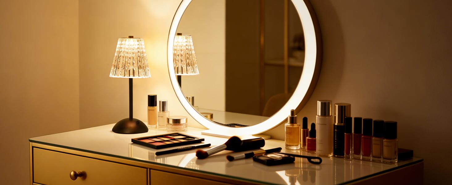 Crystal LED Table Decor Light Touch Sensor Desktop Night Light Rechargeable Reading Lamp for Bedroom Bedside Hotel Bar Decor Crystal LED Table Decor Light Touch Sensor Desktop Night Light Rechargeable Reading Lamp for Bedroom Bedside Hotel Bar Decor