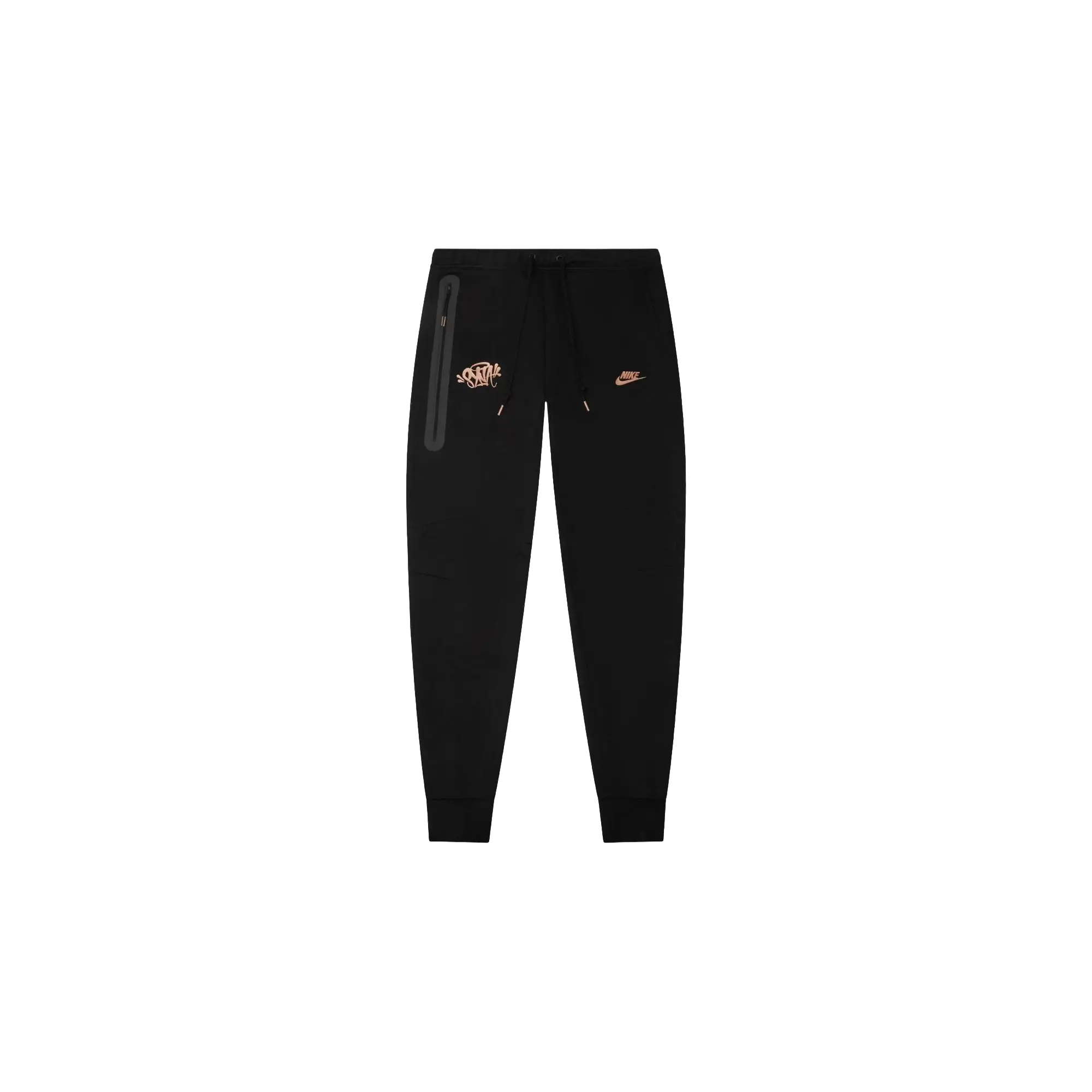 Central Cee Tech Fleece Joggers "Black / Metallic Red Bronze" HQ3749 010