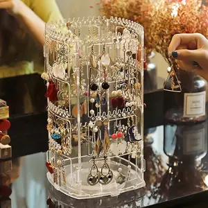 Cosmetic Skincare Organizer, Multifunctional Jewelry Stand, Makeup Table Lipstick Storage Box, Desktop Clutter Holder for Bedroom Bathroom Office Home, Jewelry Storage Unit, Beauty Supplies Organizer
