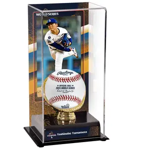 Yoshinobu Yamamoto Los Angeles Dodgers 2024 MLB World Series Champions Sublimated Display Case with Image