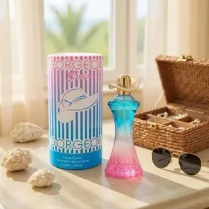 Bharara Women's Gorgeous Blush 3.4 Ounce Eau de Parfum Authentic UAE Fragrance with Sea Salt Bergamot & Red Berries Top Notes