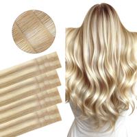 18/613-Dark Blonde Highlighted Bleach Blonde