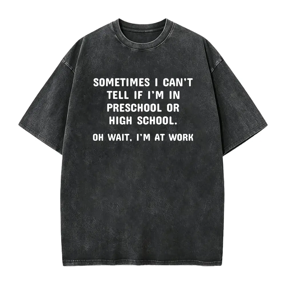 Men's Shortsleeve Seamless Round Neck Graphic T-Shirt - Funny Sarcastic Menswear Tee (Focused on 1 Target Group, 2 Usage Scenarios: Casual Office, Everyday Wear)
