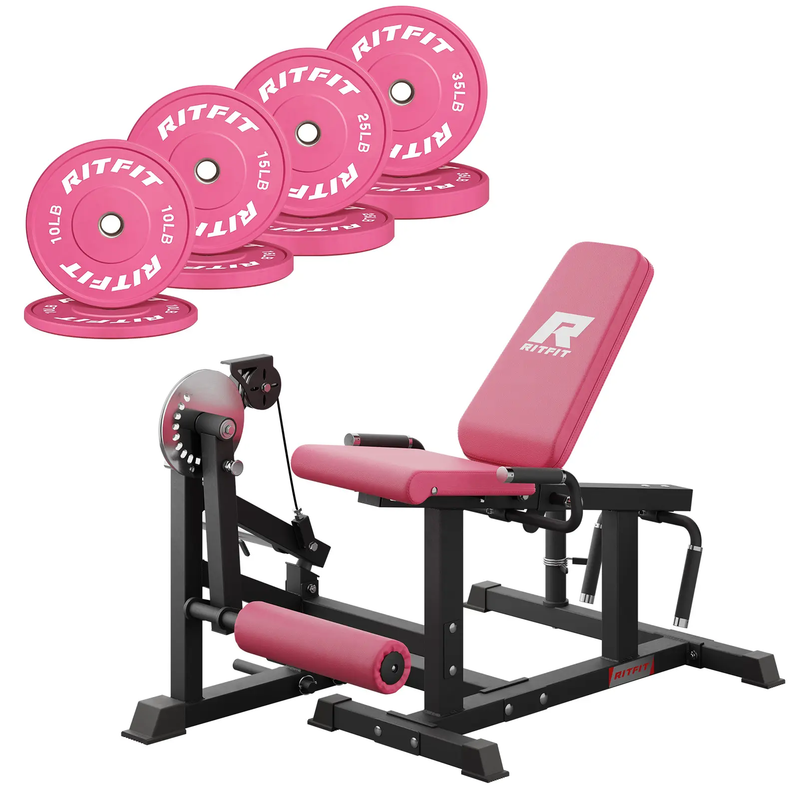 Pink package with 170lb Pink Plates