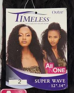 Outre Timeless All In One 4 Pc Weaving Super Wave 12".14"