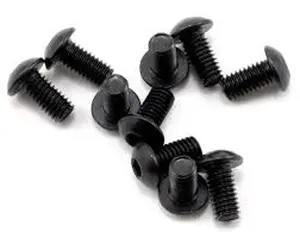 AXIAL M3X6MM HEX SOCKET BUTTON HEAD BLACK 10PC AXIA0113
