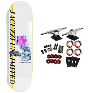 Jacuzzi Skateboard Complete Zander Race Car 8.125" x 32"