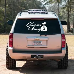 Concrete Worker Decal for trucks or cars Vinyl Decal