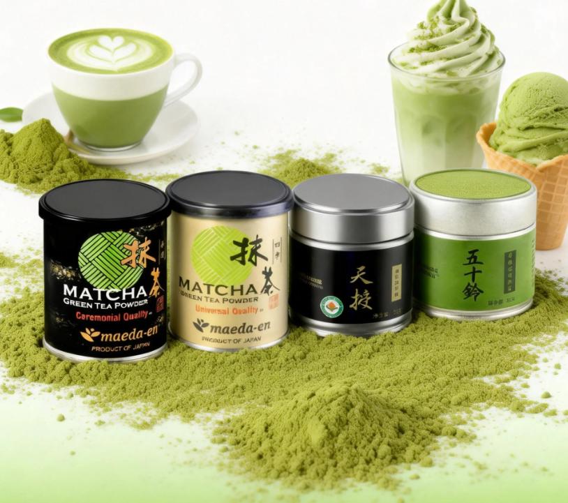 MAEDA-EN Natural Matcha Green Tea Powder – Pure & Sugar-Free, Perfect for Drinks & Baking , (28g) 0.99 oz Beverage