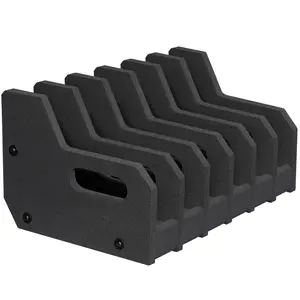 Foam Pistol Rack for Gun Safe Shelf Handgun Rack Pistol Stand for Storage Revolver Rack Pistol Holder Gun Cabinet Accessories for Storage
