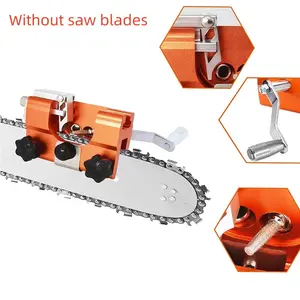Manual Chainsaw Sharpener Set, Portable Chainsaw Chain Sharpening Kit, Durable Carry Case, Ideal for Lumberjacks and Gardeners