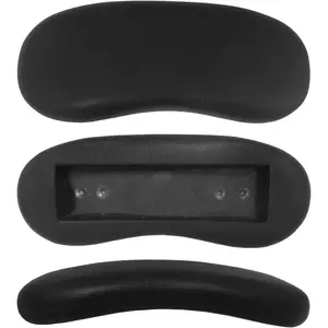 2 Pack Kidney Shaped Replacement Office Chair Armrest Pads - S5280
