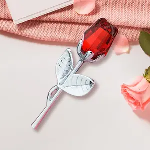 gifts for a minovia Crystal Rose–Eternal Love Gift! Handmade Glass Flower, Elegant Home/Office decoration Ornaments. mothers day bouquet. wedding anniversary gift. Decorative valentinesdaygift eternal flower bouquet crystal flower gifts