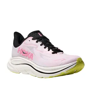 Hoka Women's Clifton 10 Wide Pink Athletic Sneaker