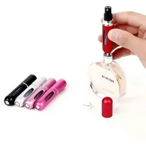 4 pces 5ml/0.18oz  Mini Portable Perfume Travel Atomizer. Bottle Bottle Lightweight, Modern, Freshness Kept