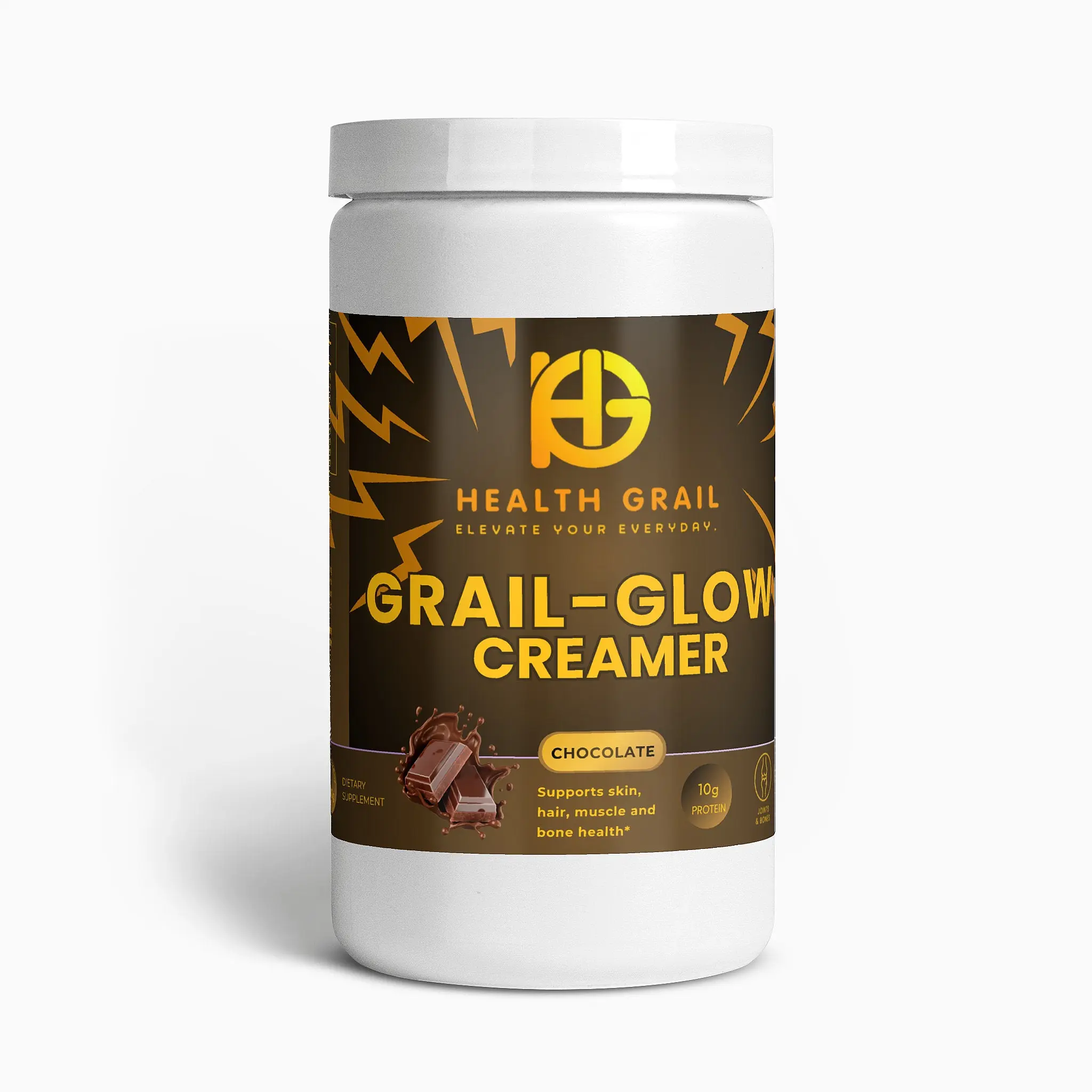 Chocolate Grail-Glow Creamer