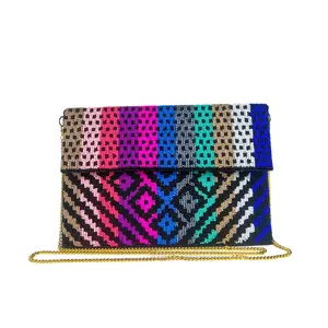 Beaded Clutch - Marshmallow