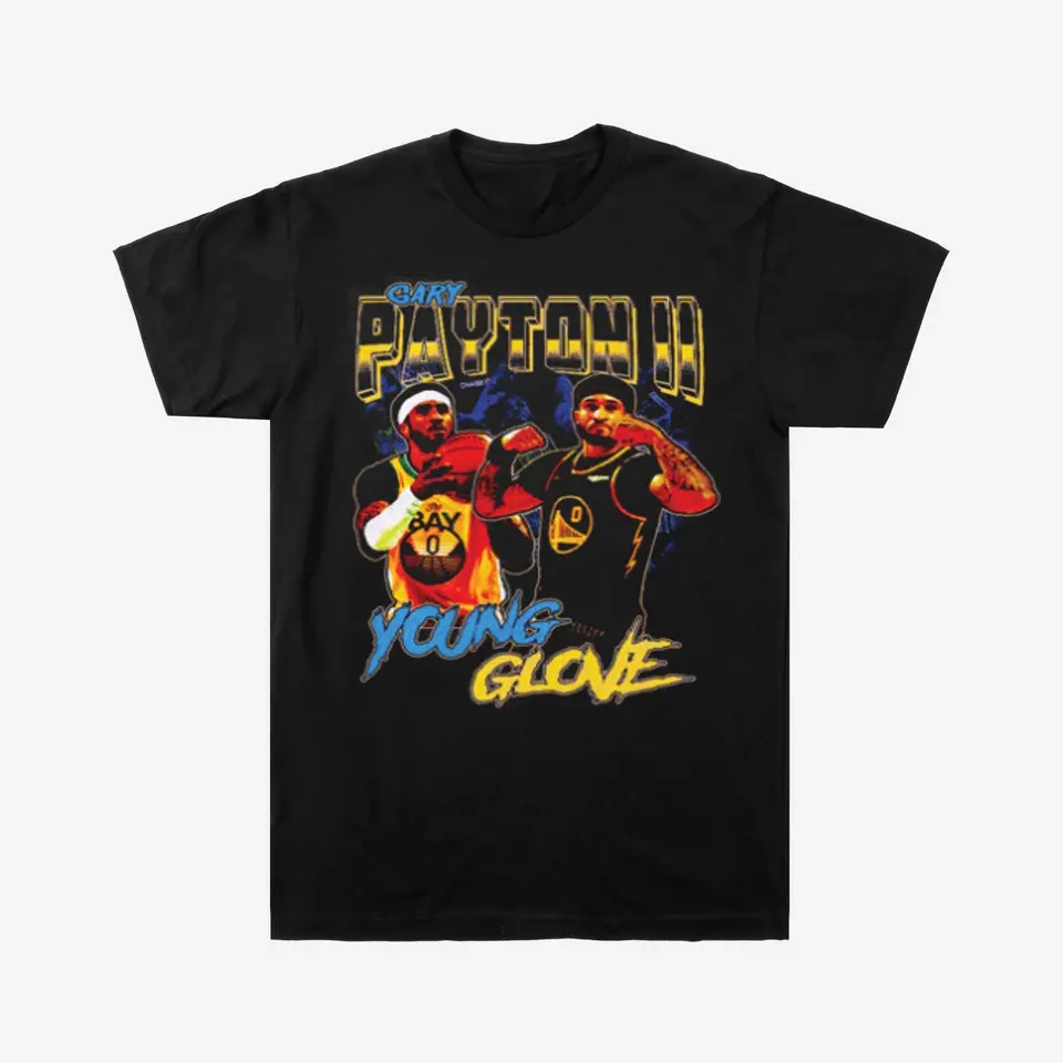 Gary Payton II T-Shirt Basketball Legend Fan Shirt – Bold Front Design