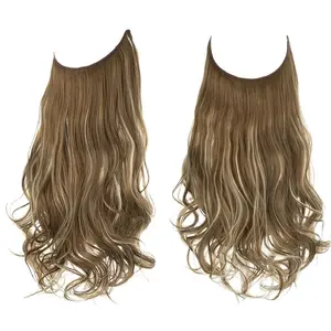 Women's One-Piece U-Type Hair Extension with Abundant Volume Natural Curly Wig