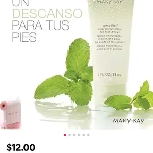 Mint Bliss Energizing lotion for feet & Legs.  3fl oz Nails