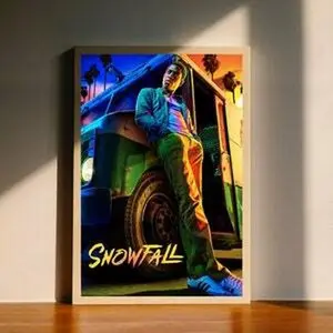 Snowfall Movie Poster, Wall Art Decor, Home Decor, No Frame
