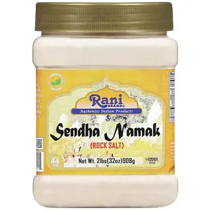 Rani Sendha Namak (Rock Salt) 32oz (2lbs) 908g PET Jar ~ All Natural | Vegan | Gluten Friendly | NON-GMO | Kosher | Indian Origin