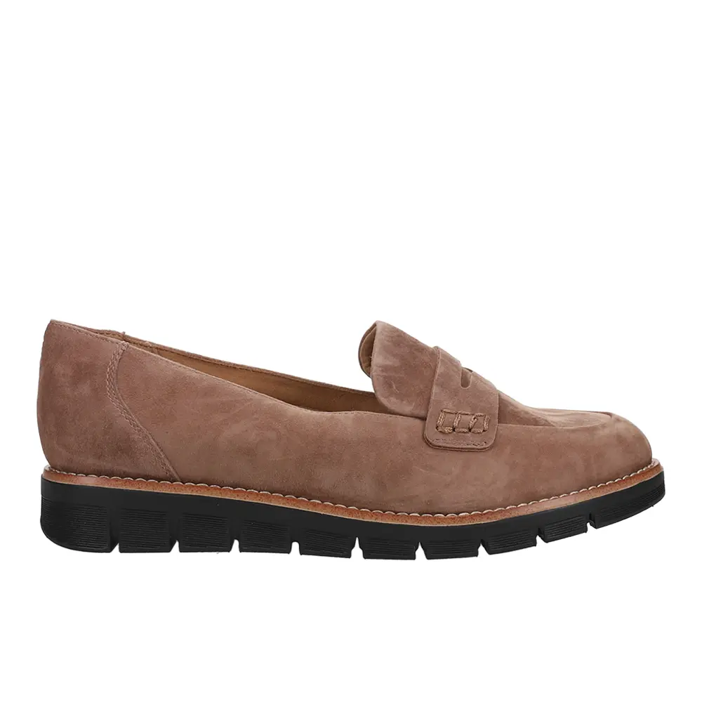 Easy Spirit Womens Velia Slip On Loafers Casual - Beige