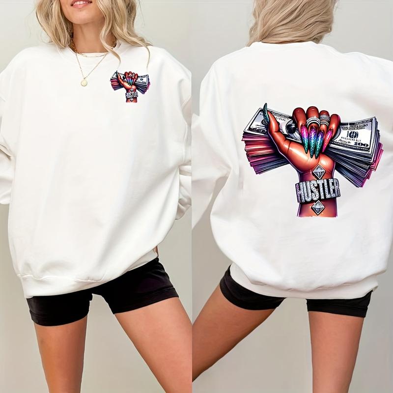 6-Piece DTF Transfer Stickers Set, Luxury Us Dollar Lip & Jewelry Design, Washable Plastic Heat Press Decals for DIY Clothing Accessories