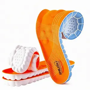 2 Pairs 4D Cloud Cushion Insoles, Ultra Soft Memory Foam Foot Support Inserts for Men Women, Shock Absorbing Anti-Fatigue Shoe Pads, Foot Pain Relief for Long Standing Hiking & Daily Wear Arch Massage Acupoint tiktokshopspringglowup
