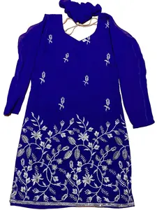 Ciffon Yellow Sharara Three Piece Set Stylish Outfit with Comfortable Fit and Versatile Style for Casual Formal Occasions