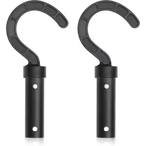2 Pack Universal Hook for All Robotic Pool Cleaners, Fits Cordless, Above Ground and Underwater, Multifunctional Hook Connects to Telescopic Rod, Pool Cleaning Accessories