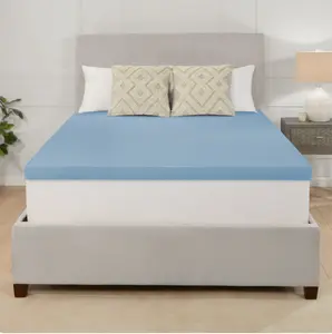3" Memory Foam Mattress Topper for Queen Size Bed - Soft & Comfortable Sleep Enhancer