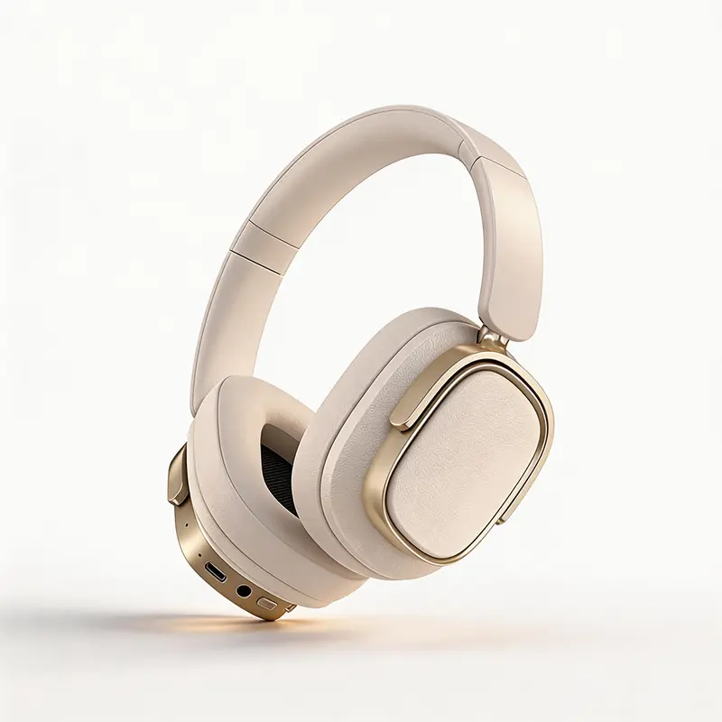 PX11 Foldable Plastic Active Noise Canceling Wireless Over-Ear Headphones - Dual Noise Canceling, Bluetooth 5.4, HiFi Audio, Instant Connection, Low Latency, Ergonomic Comfort for Cellphones, Music Lovers, Active Noise Canceling Wireless Headphones