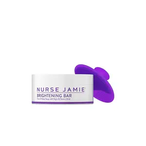 Nurse Jamie Brightening Bar & Exfolibrush Silicone Facial Brush