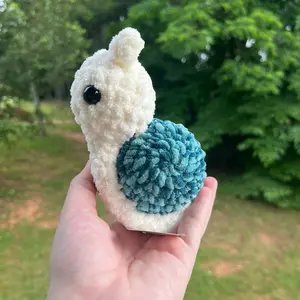 Hand crocheted snails - Snail Plushie