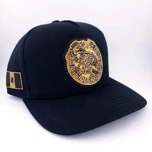 Quetzalcoatl Mexico Hat - Black Snapback