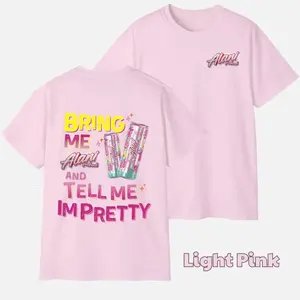 Bring Me Alani Nu Cotton Candy And Tell Me Im Pretty 2 Sided T-Shirt -Sweatshirt, Cotton Candy Energy Drink Trendy Graphic Tee, Alani Sweatshirt..