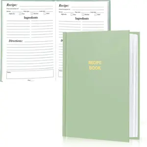 Recipe Notebook – Blank Cookbook to Organize Your Recipes