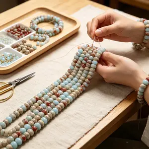 Light Blue Aqua Terra Jasper Smooth Rondelle Beads Size 5x8mm 15.5'' Strand
