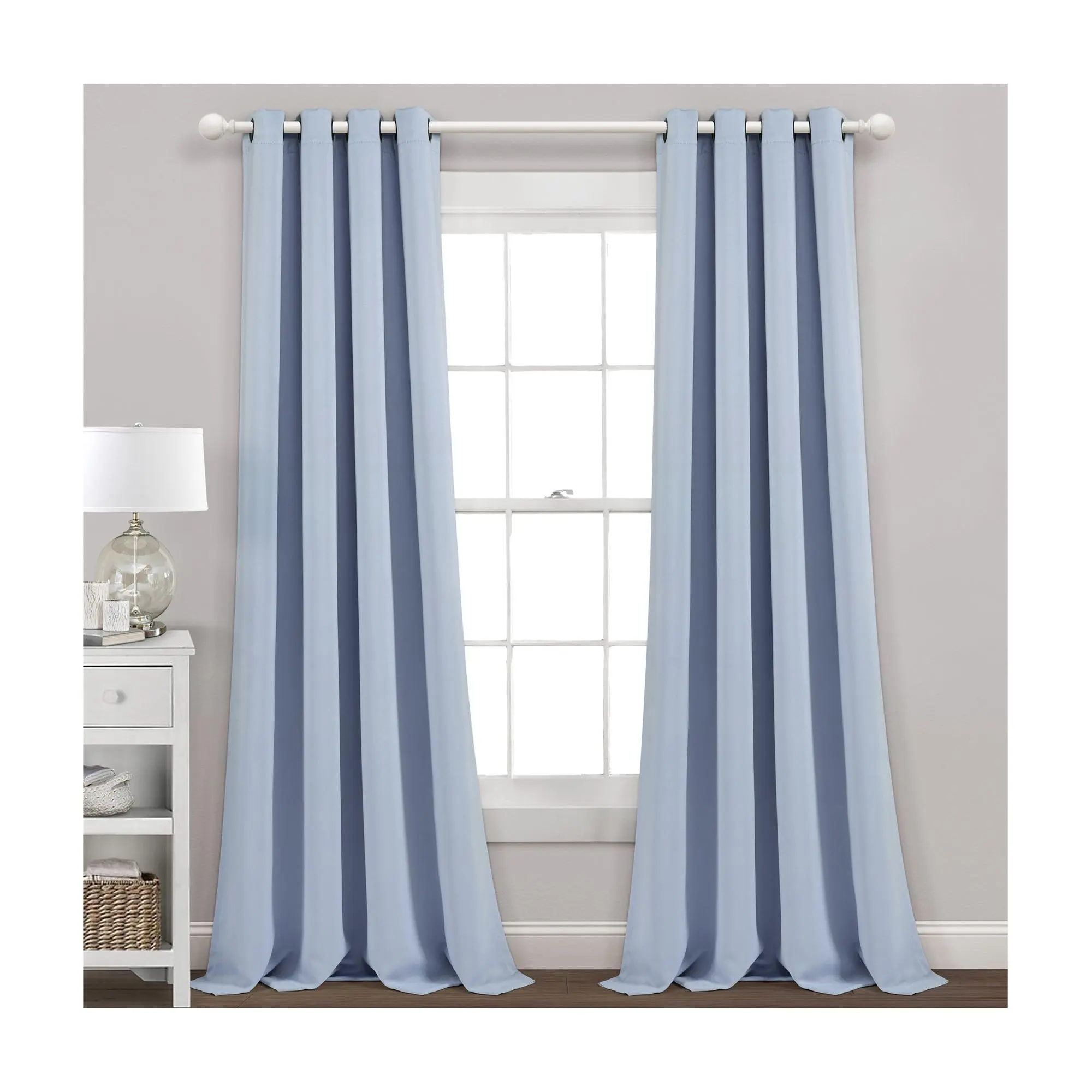 Lush Decor Blackout 52X84 Window Curtain Panels