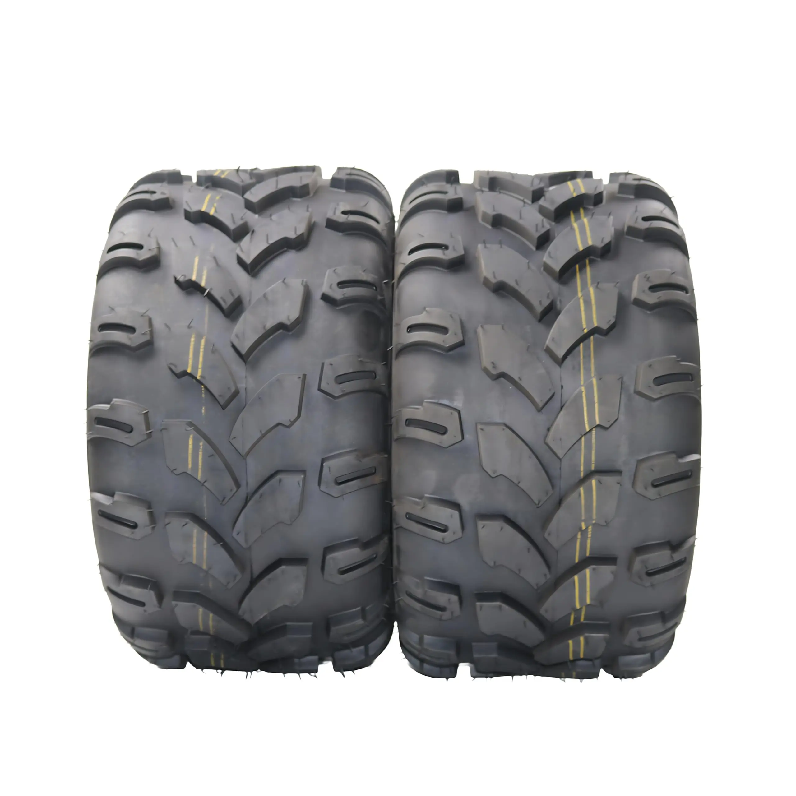 GARVEE Set of 2 All Terrain ATV Tires 21X10-8 4PR Tubeless Mini Bike Tires Heavy-Duty Off-Road Performance Compatible with Honda Yamaha Polaris