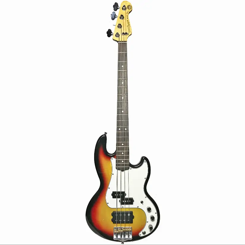 Form Factor Audio Wombat PMJ4 34" 4-String Bass Guitar 3-Tone Sunburst