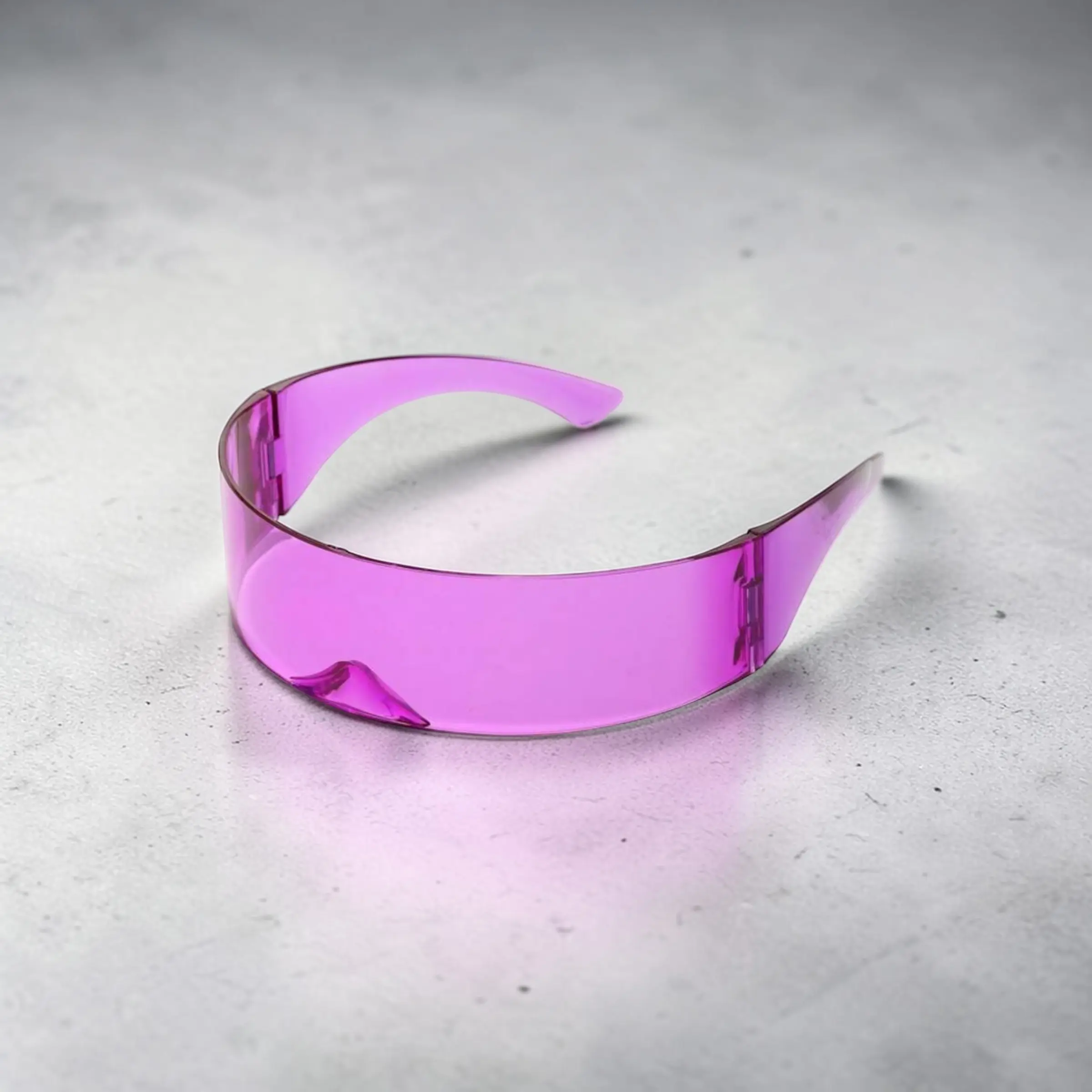 Retro Pink Glasses - Vintage-Inspired Neon Pink Sunglasses with Durable Frames & UV Protection for Casual Outings Parties Concerts