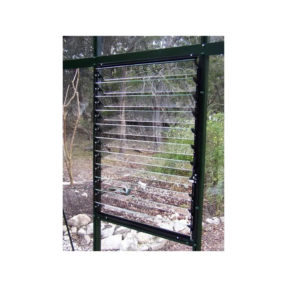 Louver Window for Janssens Royal Victorian greenhouse