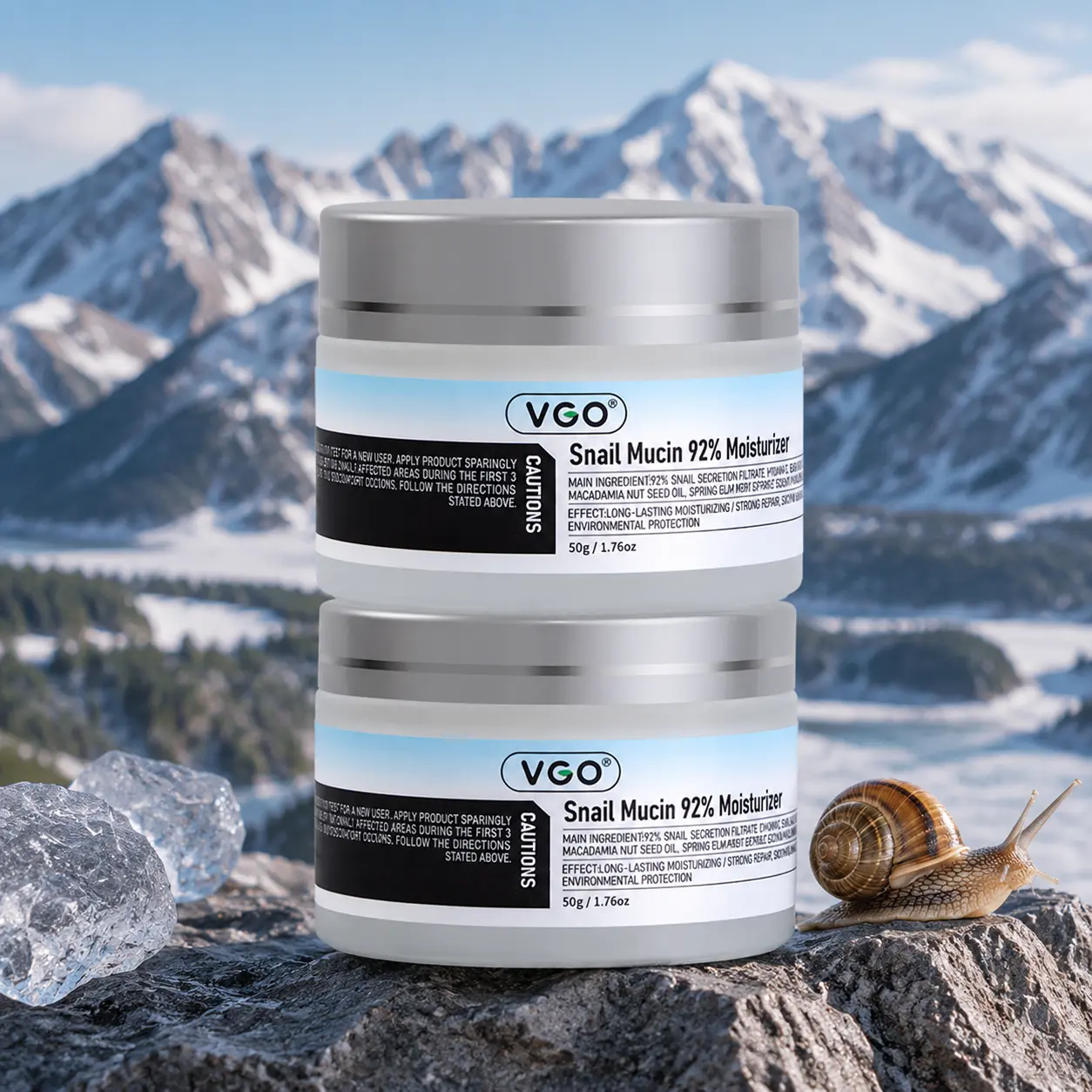 VGO Snail Cream – Simple Everyday Moisturizing Routine