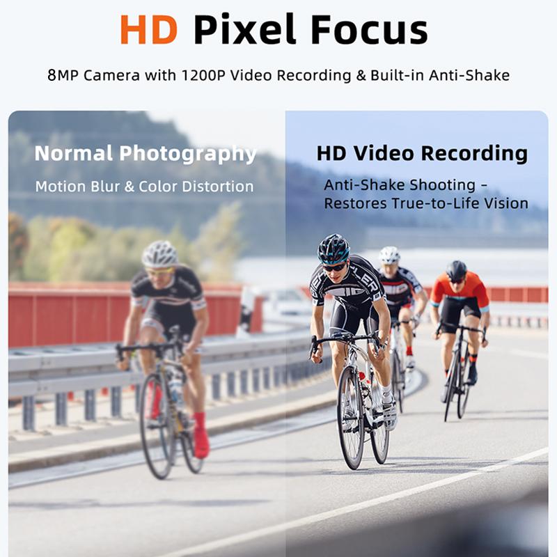 Smart Sports Glasses with 8MP Camera, 2K Photo/1200P Video Recording Wearable Glasses, IP54 Waterproof Multifunctional Wireless Audio Bluetooth Glasses with Headphone, Outdoor Sports Polarized Sunglasses with AI Voice Assistant, UV Protection Eyeglass Smart Sports Glasses with 8MP Camera, 2K Photo/1200P Video Recording Wearable Glasses, IP54 Waterproof Multifunctional Wireless Audio Bluetooth Glasses with Headphone, Outdoor Sports Polarized Sunglasses with AI Voice Assistant, UV Protection Eyeglass