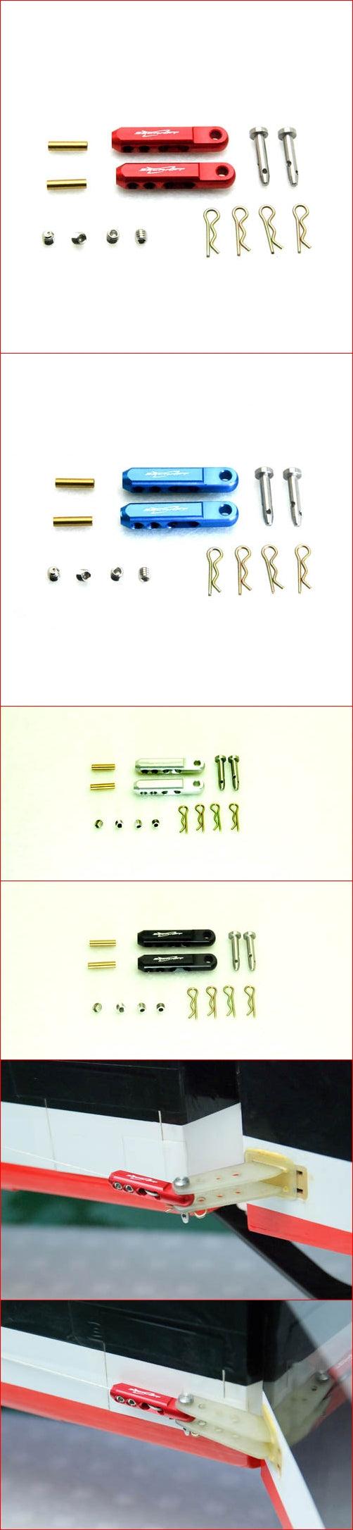 Secraft Pull-Pull Coupler Rudder Black