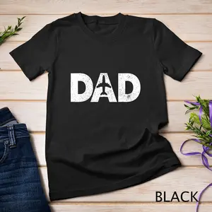 Pilot Dad Father‘s Day Gift for Airplane and Aviation Lover Unisex T-shirt